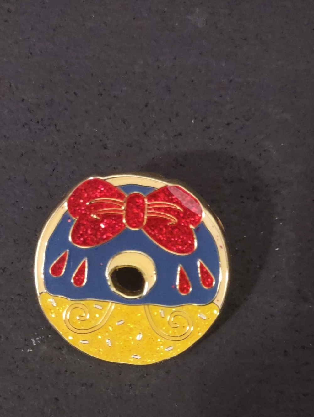 Disney Enamel Snow White Donut Loungefly Pin